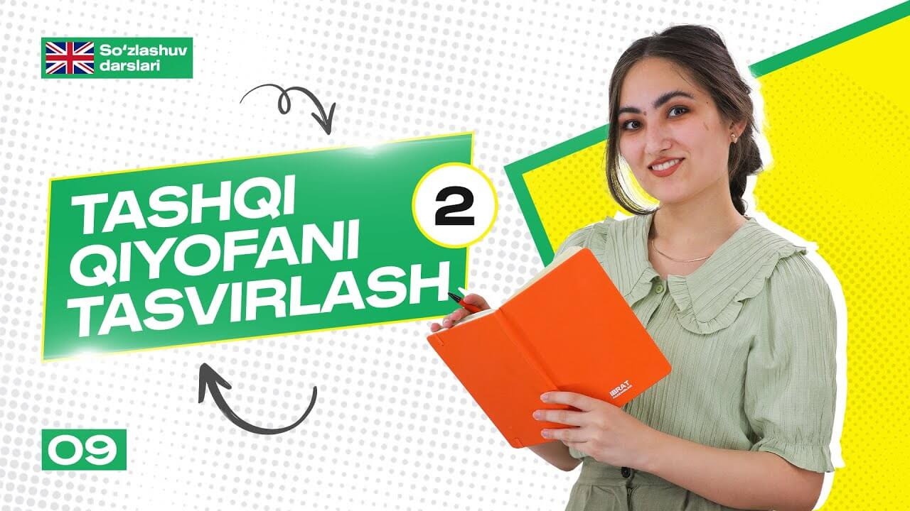 📢 Dars №9: Kiyim-kechaklarni tasvirlash